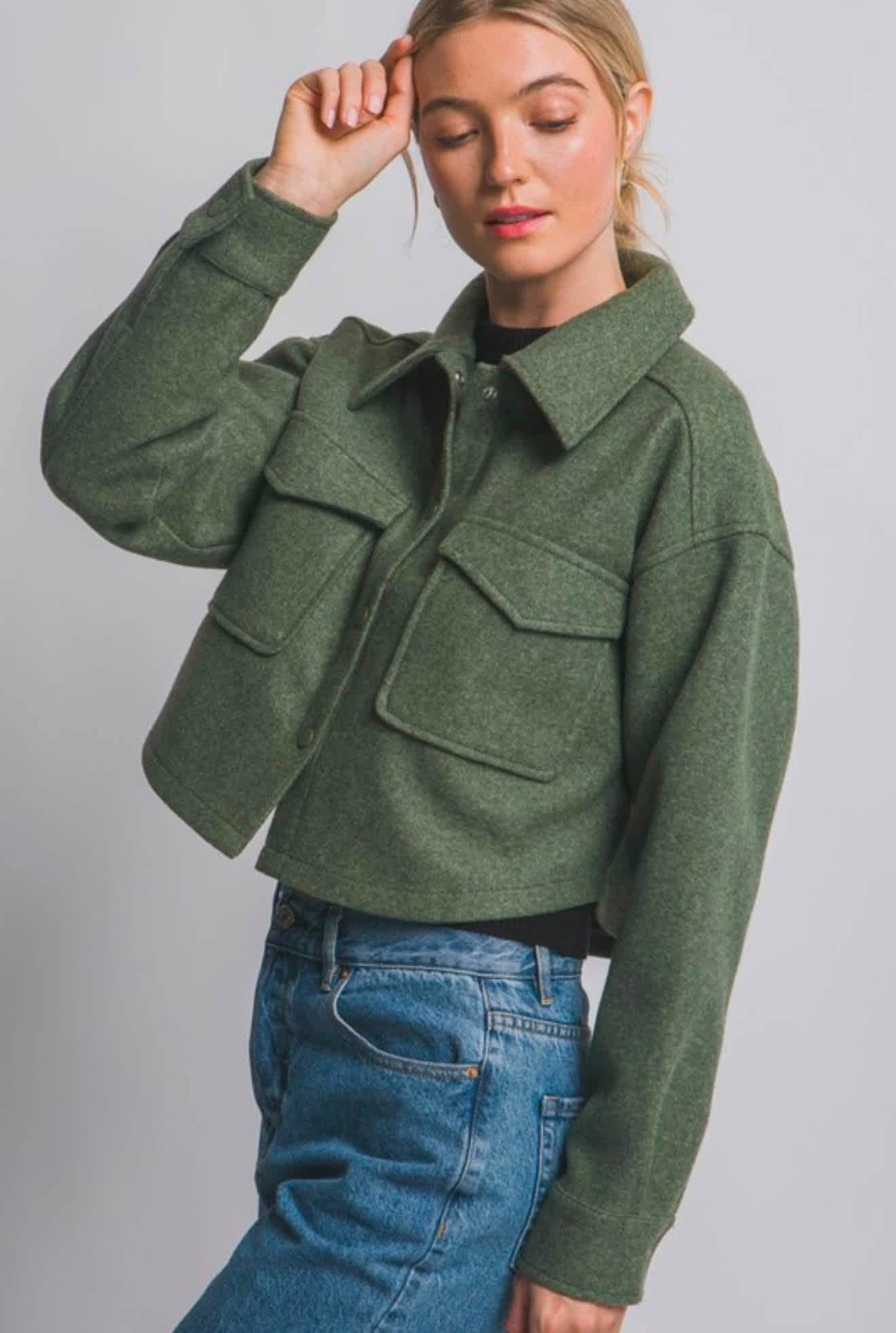 CROP JACKET 
