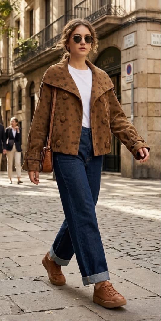 CHAQUETA ¨VINTAGE DOTS¨